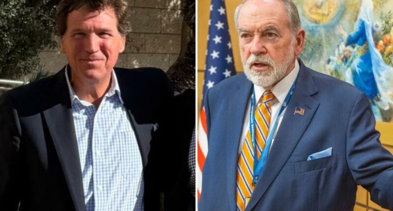 Tucker Carlson claims he was 'detained' in Israeli airport â but ambassador says it was just routine customs check